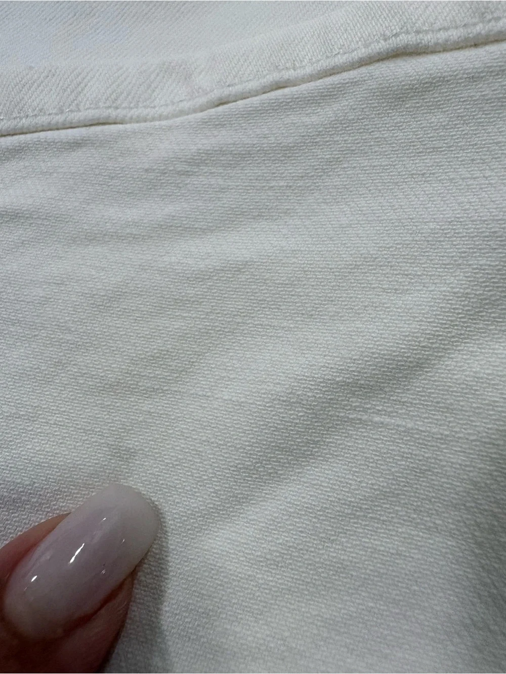 Abercrombie Curve Love 90s Relaxed Ultra High Rise White Cuffed Jeans 26